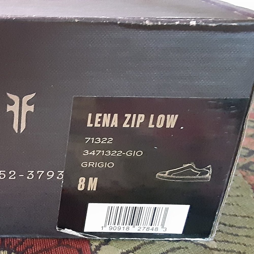 Frye Women's Lena Zip Low Sneaker - Size 8 - Picture 8 of 9